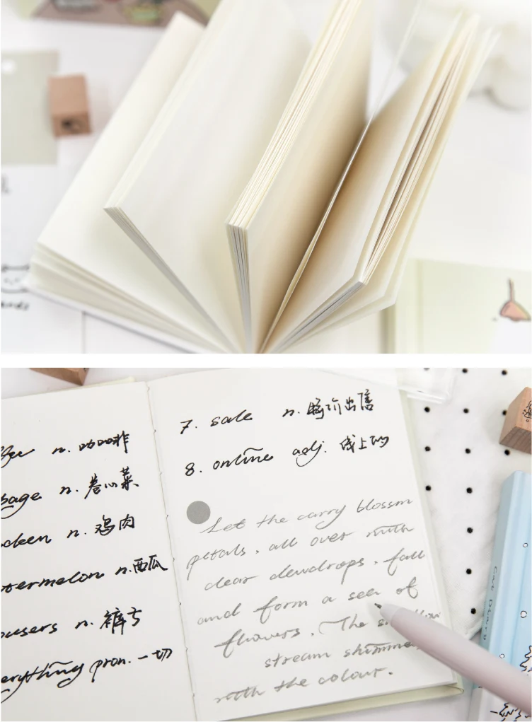 Journal GO 200 Stück Katzen-Tagebuch, Hardcover-Notizbuch, niedliches Tagebuch mit schwarzem Katzen- und Baummuster, Sammelalbum, Schul- und Bürobedarf, Schreibwaren – Detail 13