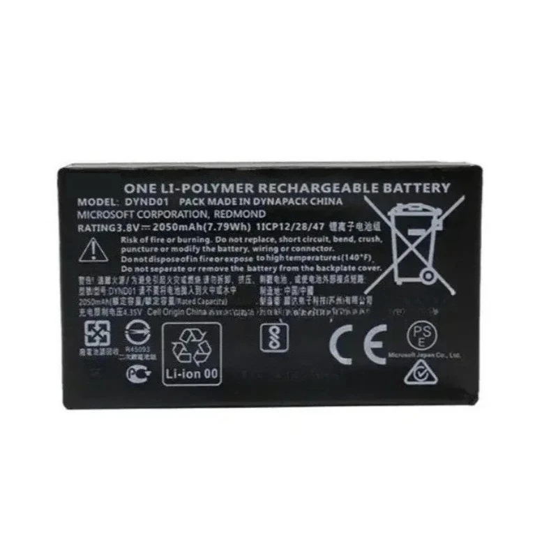 DYND01 3.8V 7.79Wh 2050mAh Rechargeable Battery for Microsoft for XBOX Elite 2 Series High Quality Replacement Handle Battery