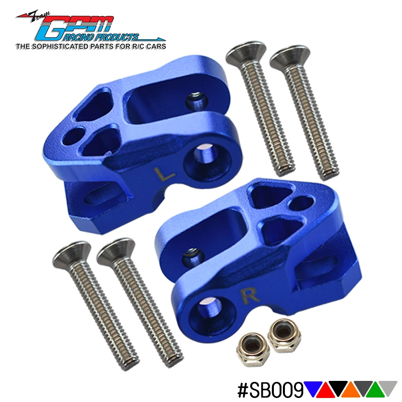 

GPM Aluminum Rear Lower Axle Mount Set For Suspension Links For LOSI 1/6 Super