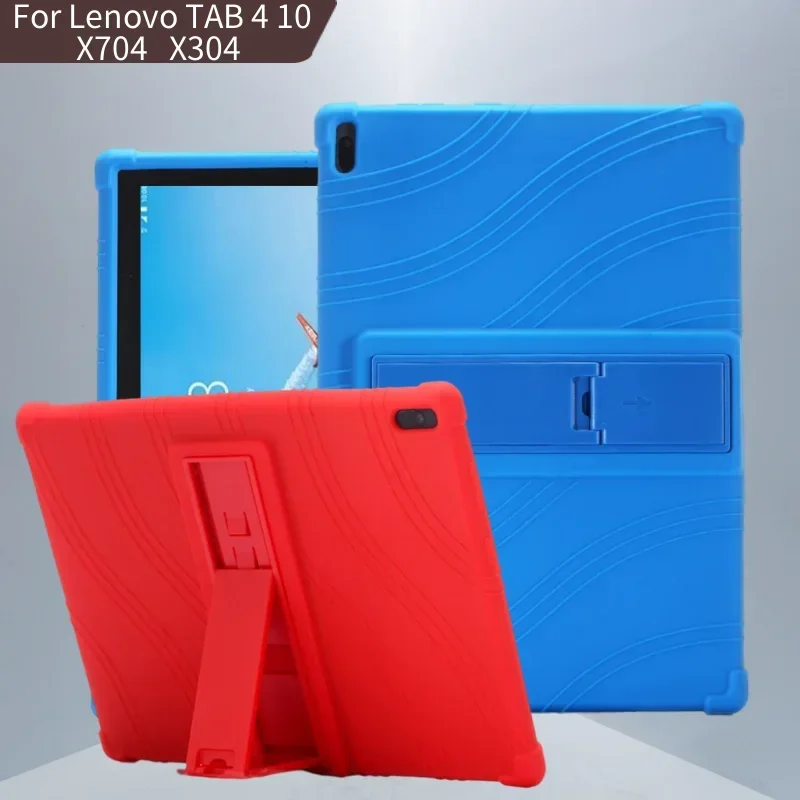 For Lenovo TAB 4 10 TB-X304F TB-X304N TB-X304L Protective Cover Tab4 10 Plus TB-X704L TB-X704F/N Tablet Silicone Case Shockproof