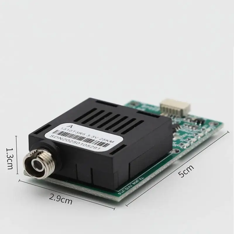 TTL Optisches Transceiver-Modul DC 5,5-26V FC-Schnittstelle für Drohnen-Terminalgeräte RX/TX/AV/VCC/GND 20KM/40KM/60KM – Detail 9