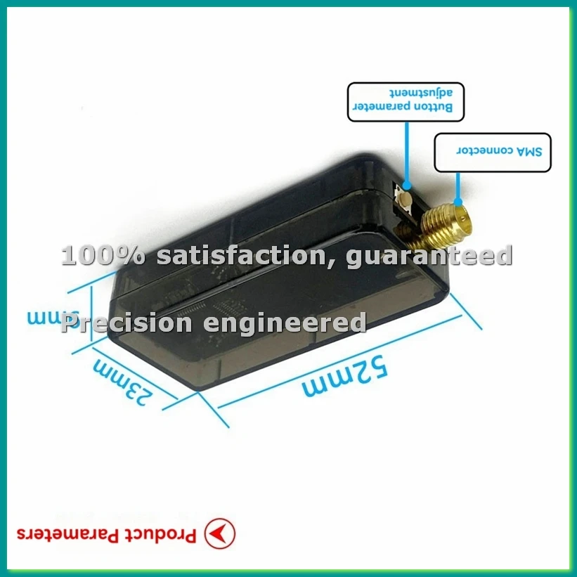 

UVC OTG 5.8G 56-канальный аудио-FPV-приемник, карта видеозахвата с антенной для Android-смартфонов, компьютеров, радиоуправляемых дронов - PZZW