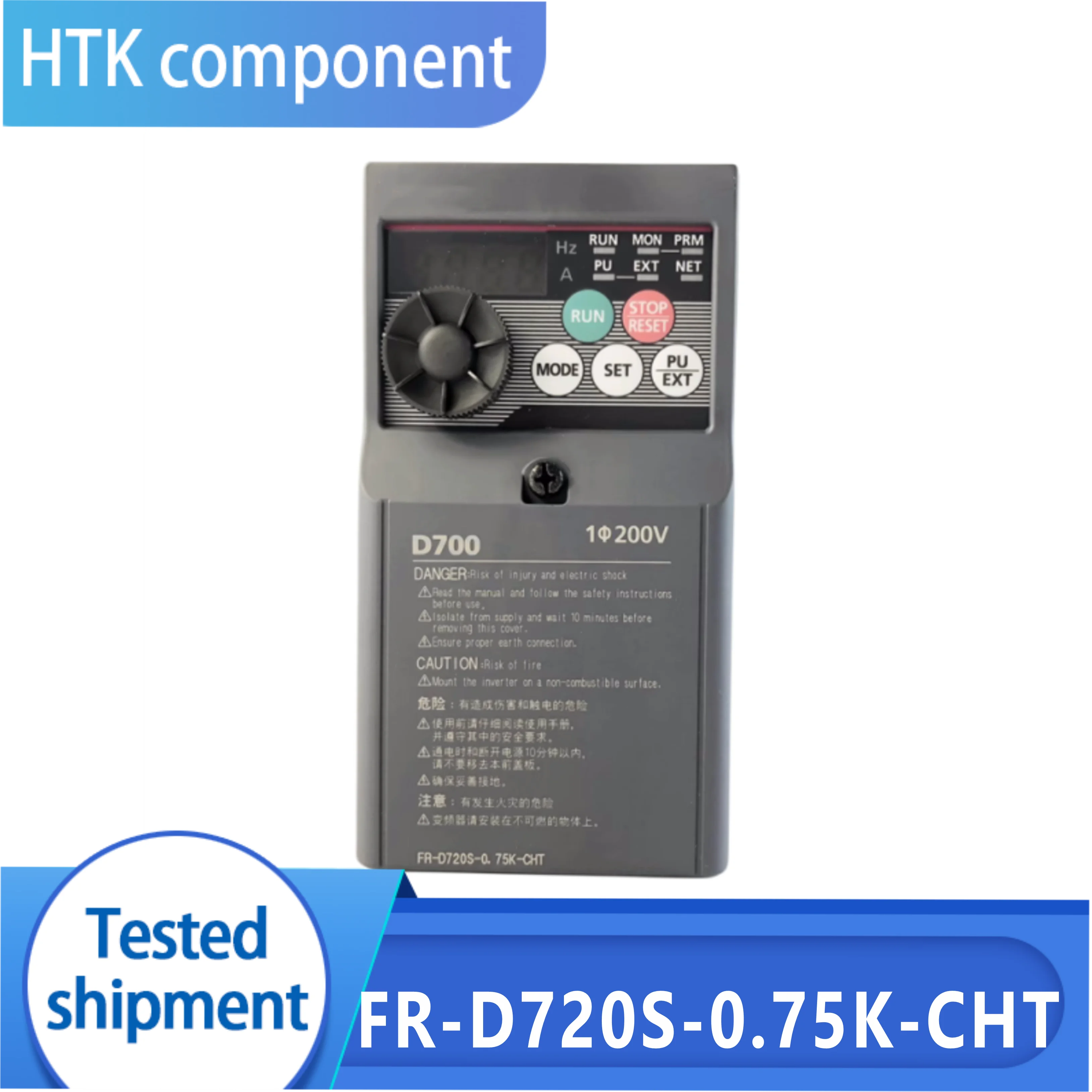 

New FR-D720S-0.75K-CHT Frequency Converter