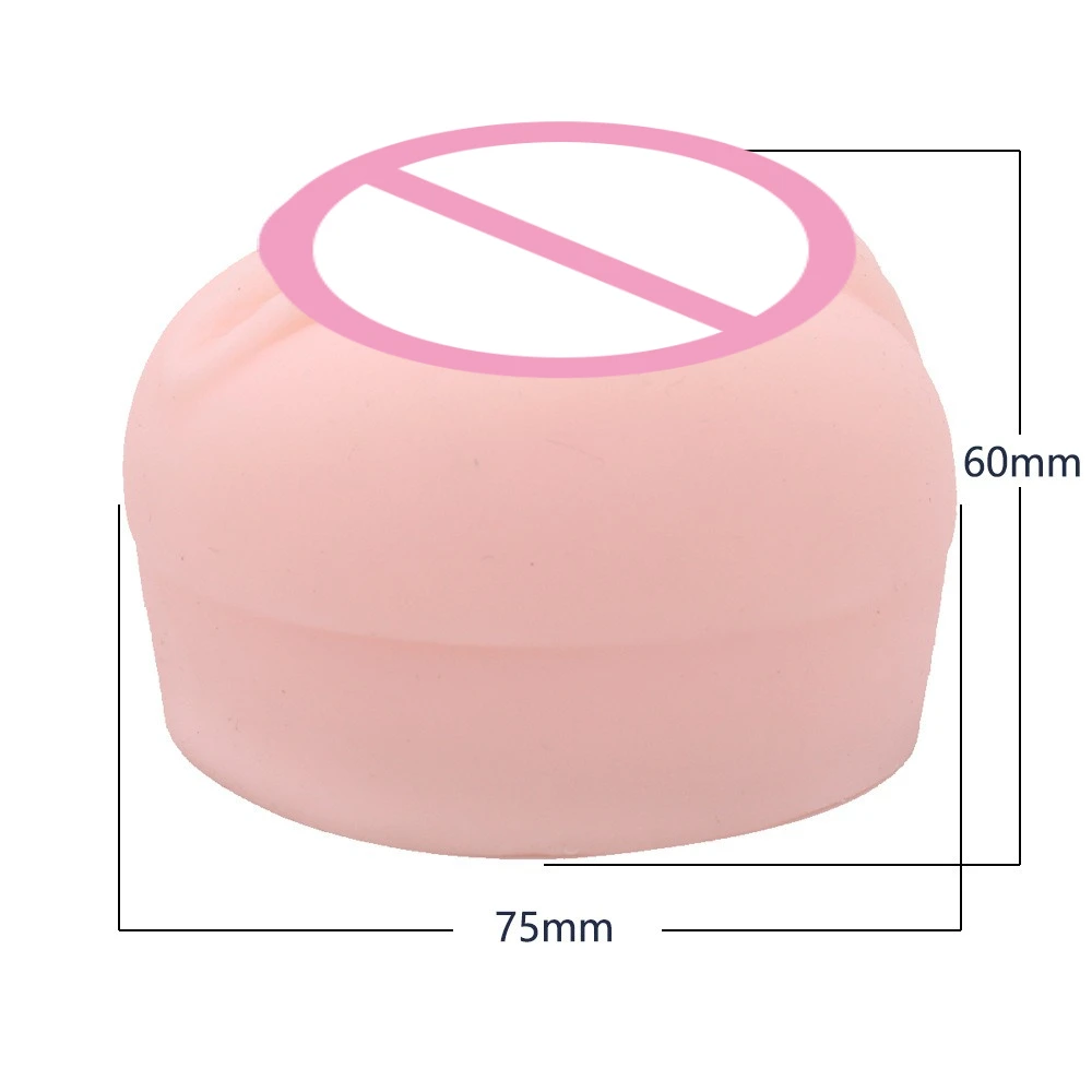 Fake Pussy Replacement Pump Cover Penis Exerciser Accessories Vacuum Penis Enlargement Extender Sex Toys Male Train Sucker Cups view 3