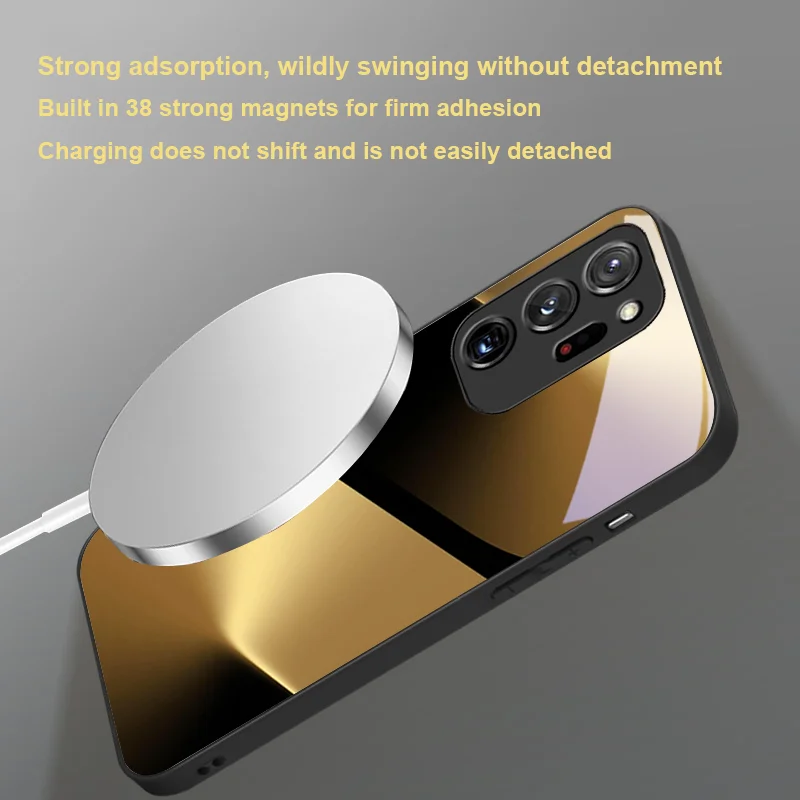 For Samsung S 26 Ultra 20 24 21 23 25 22 FE Magnetic Glass Phone Case Business Personality Fun Protective Case Women Edition view 2