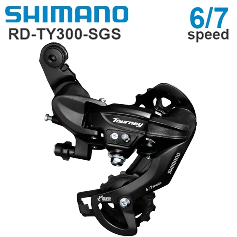 SHIMANO TOURNEY TY300 B D Eye/Hook Rear Derailleur 6S 7S Speed Rear Derailleur MTB Mountain Bicycle Parts Bike Rear Derailleur