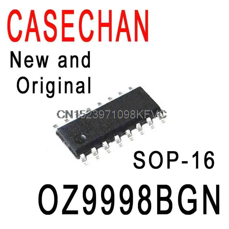 2PCS New and Original OZ9998 SOP-16 SMD LCD High Voltage Board Chip NEW In Stock OZ9998BGN