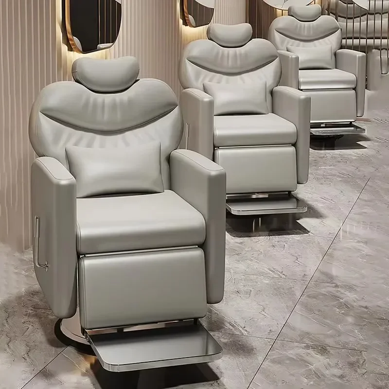 

Premium Trendy Barber Chair In Modern Creative Comfortable Unique Barber Chair Showcasing Luxury Silla Para Barberia Furniture