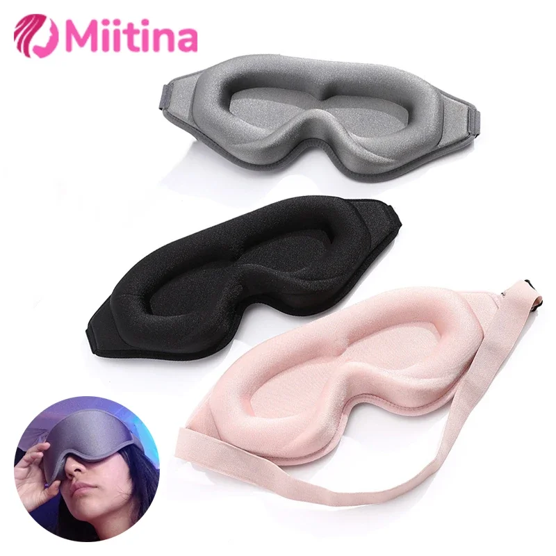 

Popular 3D Sleep Eye Mask 3D Eye Mask, Integrated Nose Memory Cotton Sunshade Eye Mask Eyepatch Sleep Shade Couple Sleep Mask