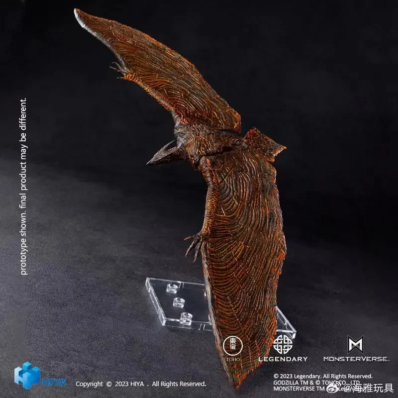 Figuras de ação móveis HIYA, Brinquedos de Filme, Fiery, Descent EXQUISITE Series Basic, Modelos Godzilla, Presentes, 2019