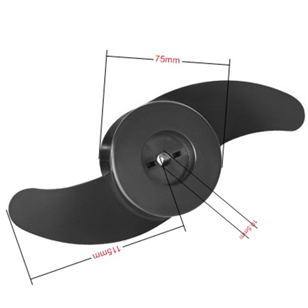 2/3 klinge 6 arten Boot Außenbordmotor Propeller Hochfesten Elektrische Thruster Propeller Boot Zubehör Ersatzteile