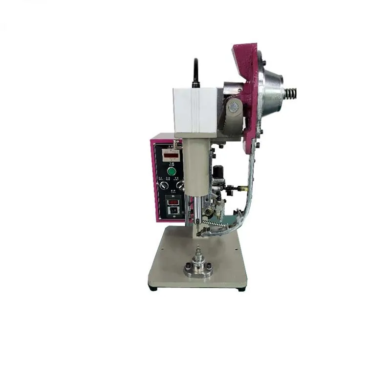 USUN model :UZ-J5Q  1.5-3MM  small auto feeding eyelet hollow pneumatic riveting  press machine for circuit board