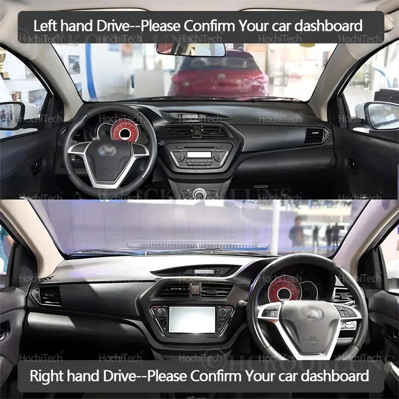 Car Dashboard Cover Avoid Light Pad Instrument Platform Cover Mat Carpet Accessories For Lifan X50 2014 2015 2016 2017 2018 2019