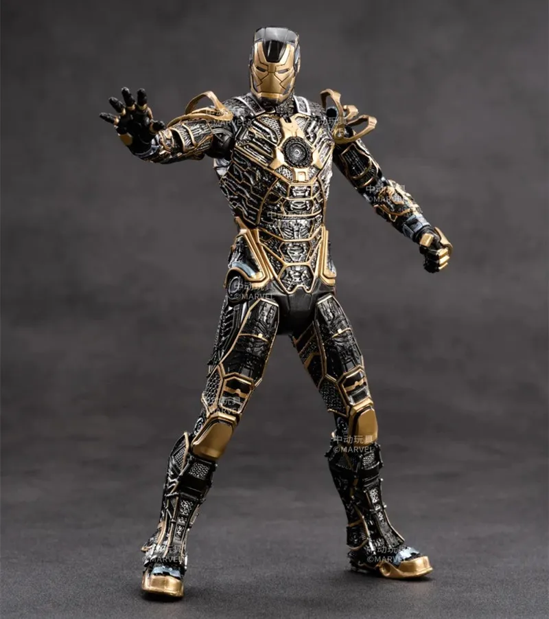 Original ZD Marvel Toys Iron Man 3 MARK41 Bones Action Figure Tony