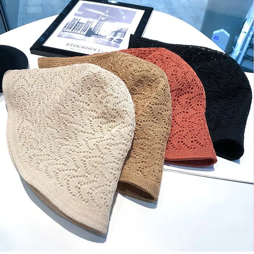 Anti-UV Breathable Bucket Hat Fisherman's Hat Beach Cap Women Girls