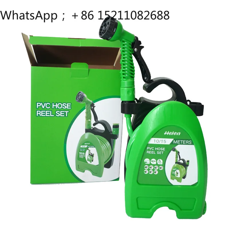 LLY is suitable for factory direct sales, mini portable storage, garden water cart, garden water pipe, water gun hose cover.