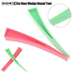 1pc PDR Dent Plastic Red Car Universal Crowbar Enlarger Door Recess Body Window Door Wedge Remove Repair Hand Tools