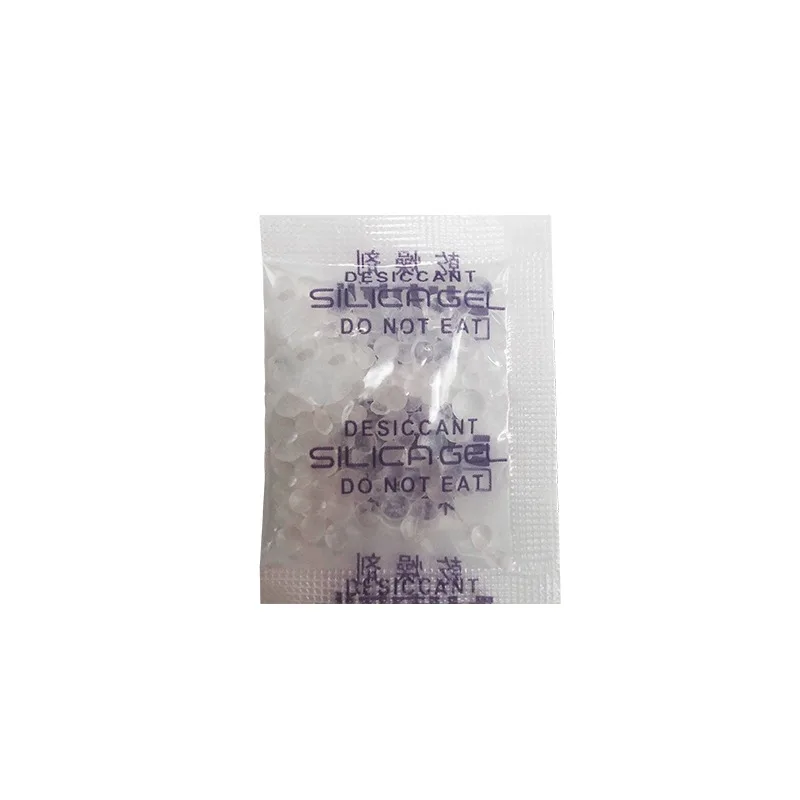 2 G Transparent OPP Film Silicone Desiccant Food Clothing Electronic Hardware Instrument Package Moisture Absorption Agent