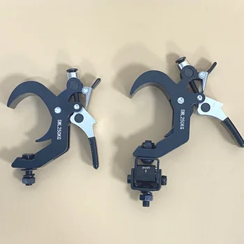 Aluminium Heavy Duty Klem Quick Lock Release Hook Mount 45-60mm Truss Load 250KG Geluidsverlichting DJ Lichtpunt LED Moving Head