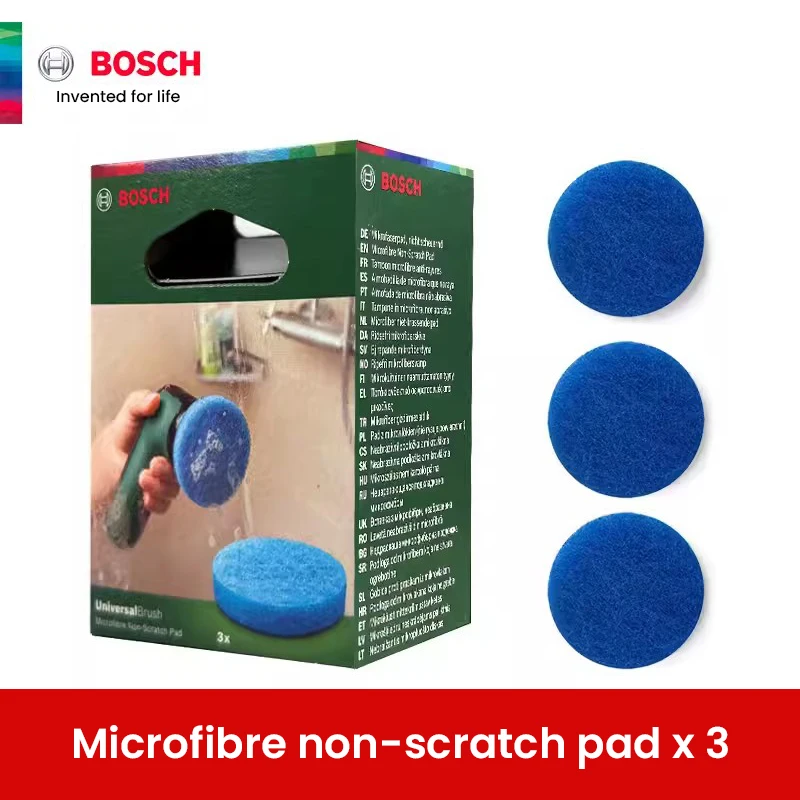 Escova de Limpeza Doméstica Multifuncional Escova de Cerdas Detalhado Pad Holder Acessório Universal para Bosch