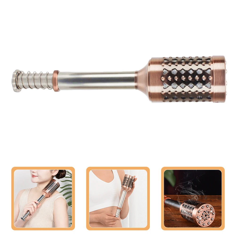 

Ergonomic Facial Sauna Roller Moxibustion Stick Handheld Massage Tool Steam Beauty Spa Device Salon Supplies Thermal Moxa Holder