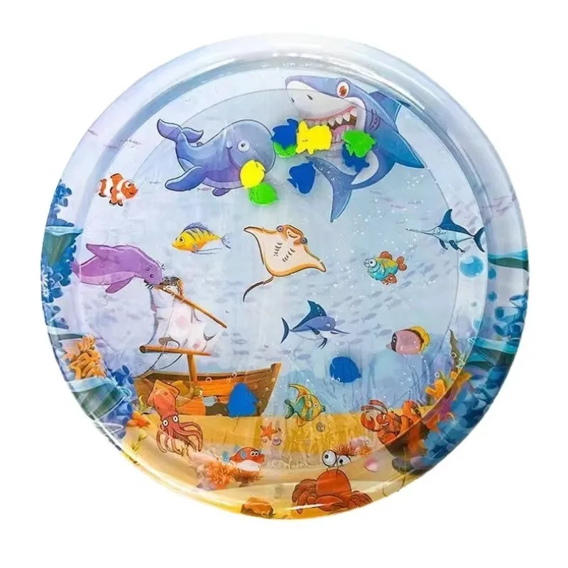 

Summer Inflatable PVC Pet Cooling Mat Anti-Scratch Cool Thickened Water Bed for Cats Dogs Pet Pat Water Pad Water Injection Ice