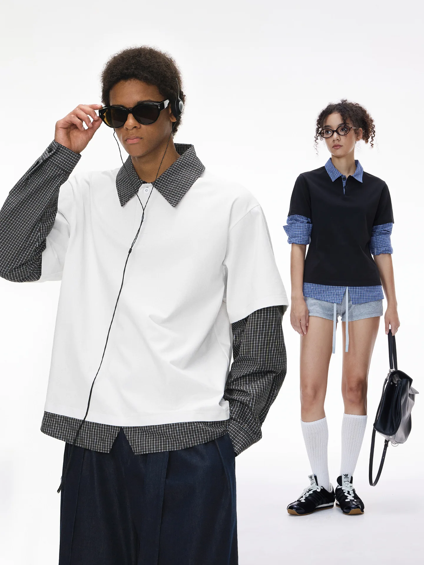 

Мужская осенняя футболка Miu Series College, длинная, из смесового хлопка, влагоотводящая, верхняя одежда