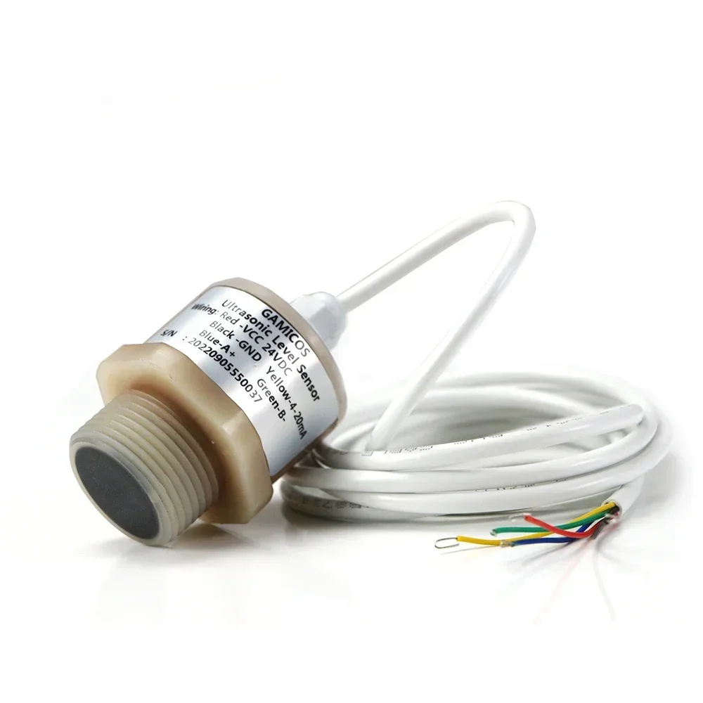 high sensitivity small size IP68 corrosion resistant ultrasonic water level sensor for sewage treatment