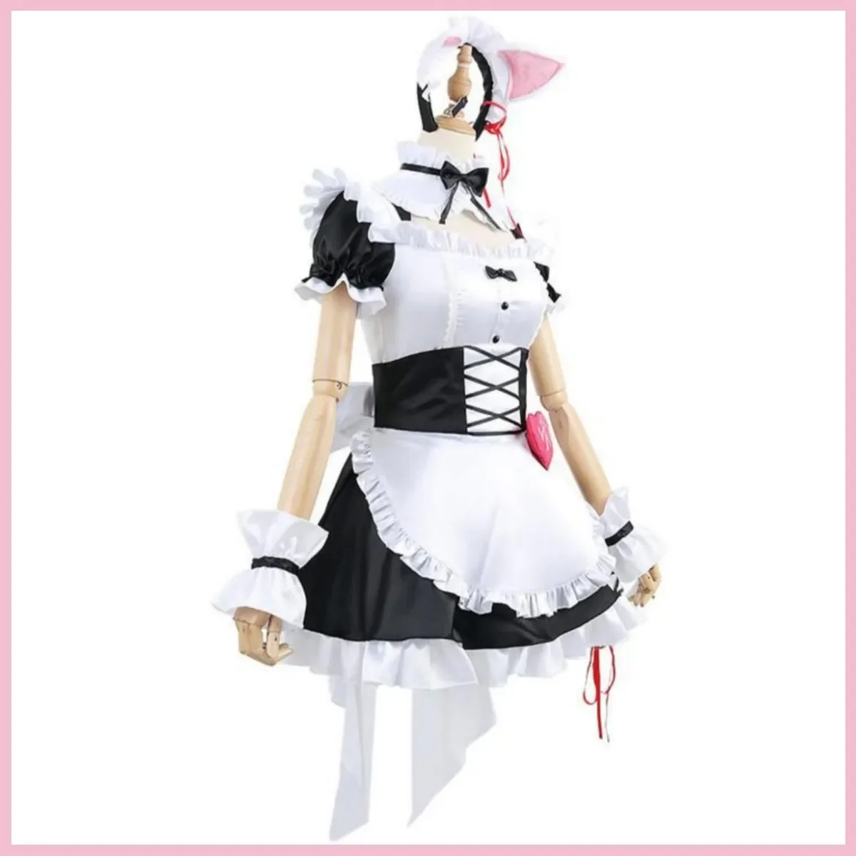 Anime virtuelle Youtuber Shiina Yuika Cosplay Kostüm Nijisanji Spieler Perücke Dienst mädchen Kleidung Kleid Lolita Frau sexy Kawaii Karneval Set