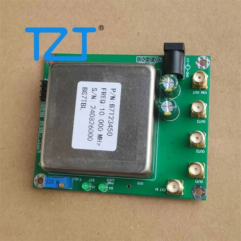 

TZT 10M Adjustable Frequency Reference Module OCXO Board 50ohms with 1x10M Fixed Output and 3x10K-250M Adjustable Outputs