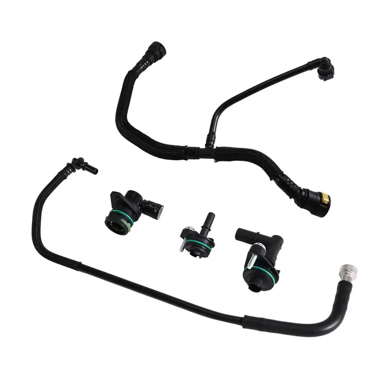 5Pcs PCV Tube & PCV Valve Kit For Chevrolet Equinox,GMC Terrain Replace 12687544 12665644 12684207 12680069 12668738