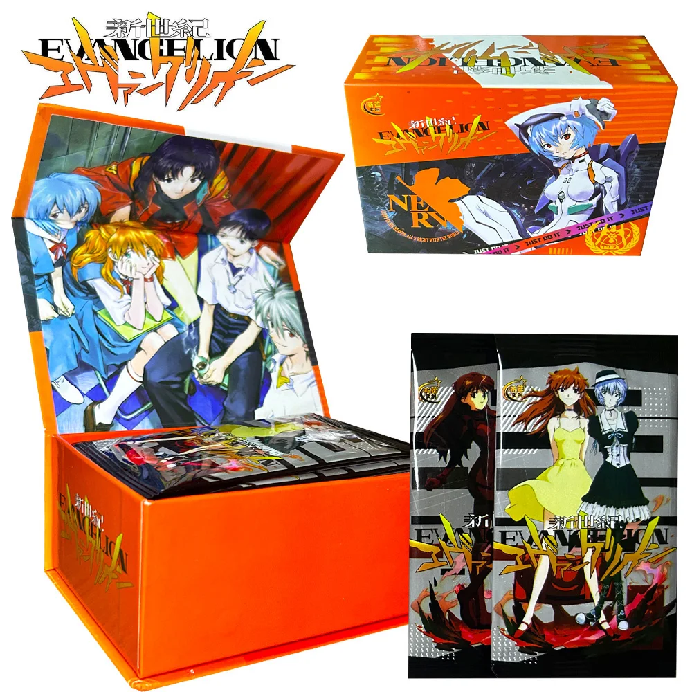 

Wholesale New EVA Neon Genesis Evangelion Cardse Character Collection Card Children's Toy Gift Box Collection Anim