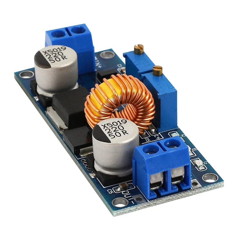 리튬 배터리 충전기 모듈 보드 5V-32V ~ 0.8V-30V 5A LED 드라이버 스텝 다운 벅 컨버터 보드 정전류 전압