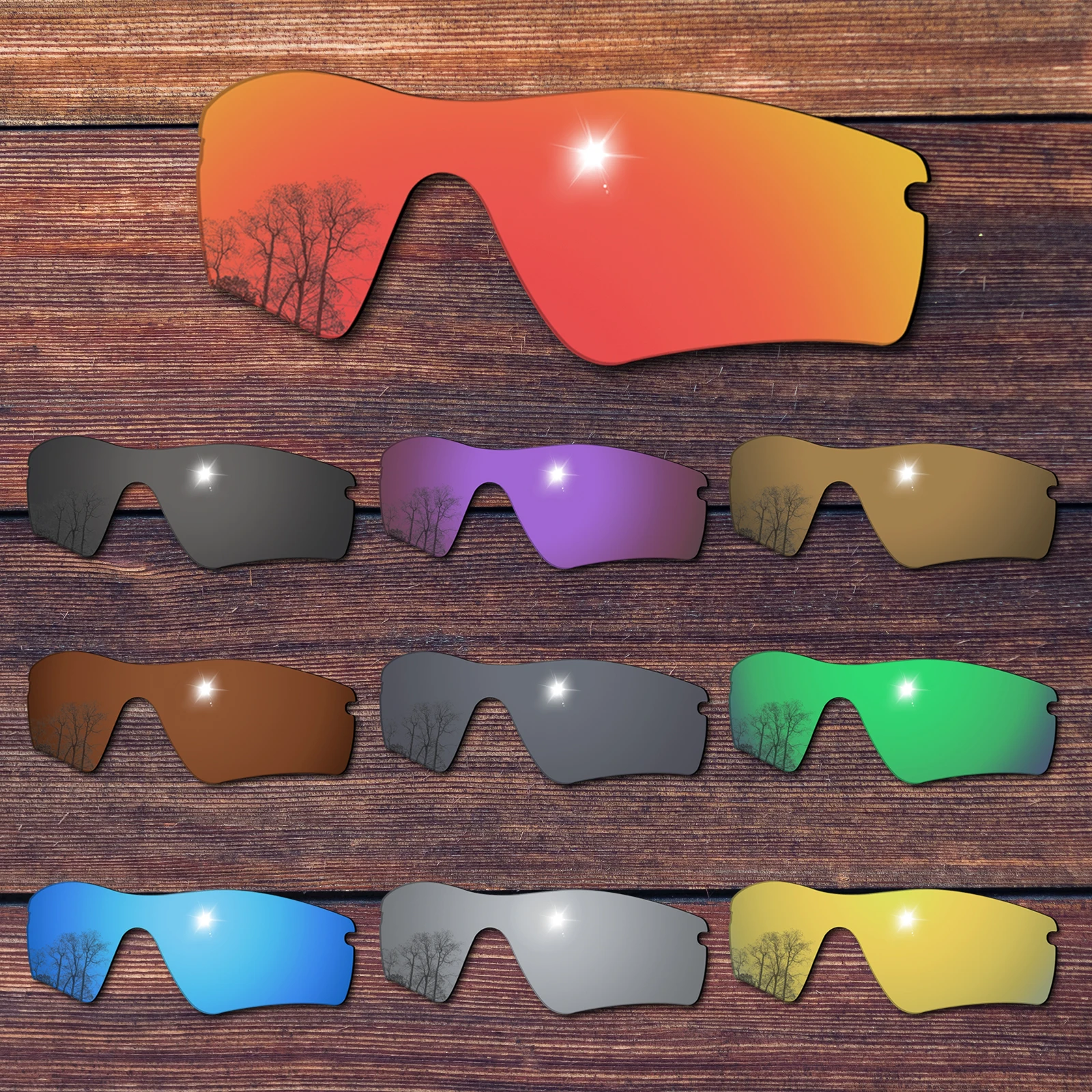 

OOWLIT Polarized Lenses Replacements For Oakley Radar Path Sunglasses - Multi Colors