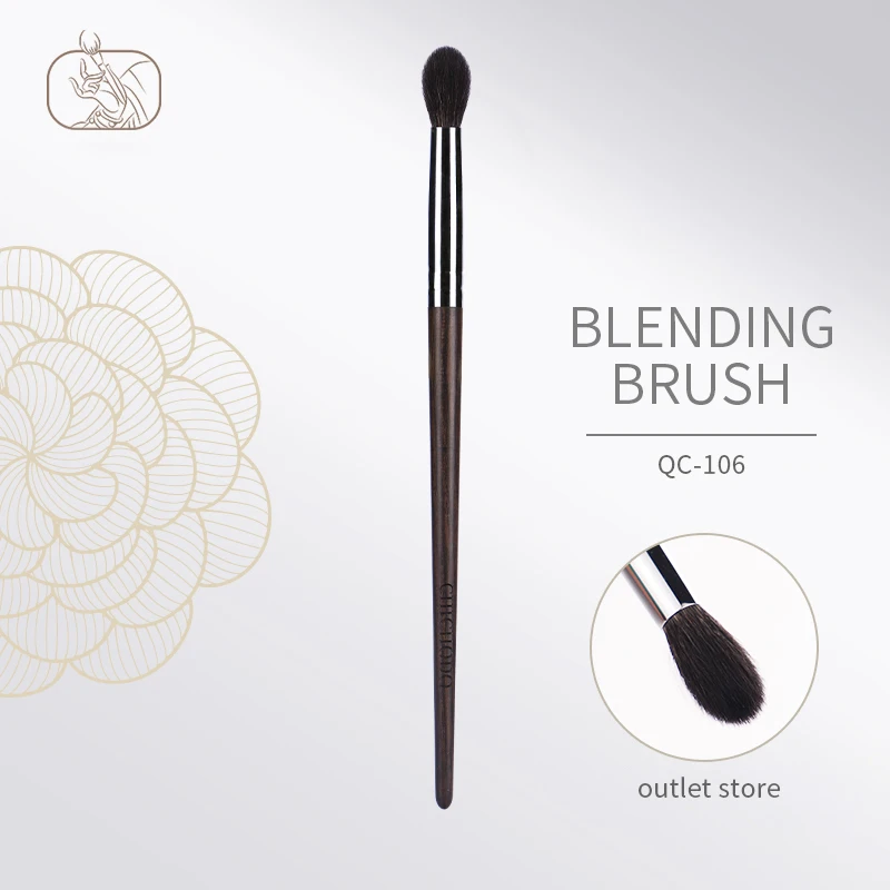 CHICHODO Natural High-end Animal Hair Makeup Brush Goat Hair Eyeshadow Brush Blending Brush-CHJ034