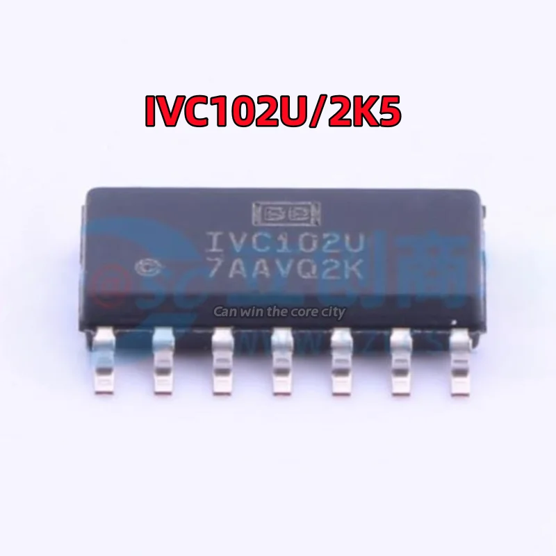 10 PCS / LOT New IVC102U / 2K5 IVC102U SOP-14 Precision exchange integrator mutual impedance amplifier