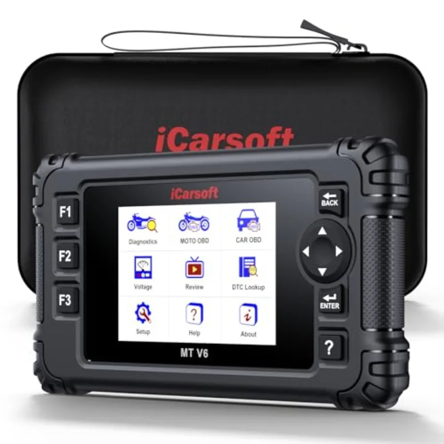 

Диагностический сканер MT V6 для мотоциклов Honda: полный комплект для диагностики, 7 сервисных функций, 2-в-1 для мотоциклов и автомобилей, считыватель кодов двигателя OBD2