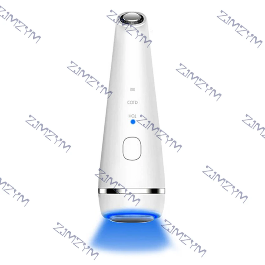 Massaggiatore per il viso con martello freddo caldo Strumento per la cura della pelle Massaggiatore per il sollevamento del viso Dispositivo per la cura della pelle degli occhi con massaggio a vibrazione facciale