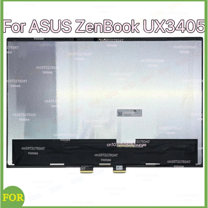 

BDBH 14-дюймовый сенсорный экран для Asus ZenBook 14 UX3405M UX3405 Q425M OLED матрица LCD ATNA40CT02 ATNA40CU06 Оригинальная замена