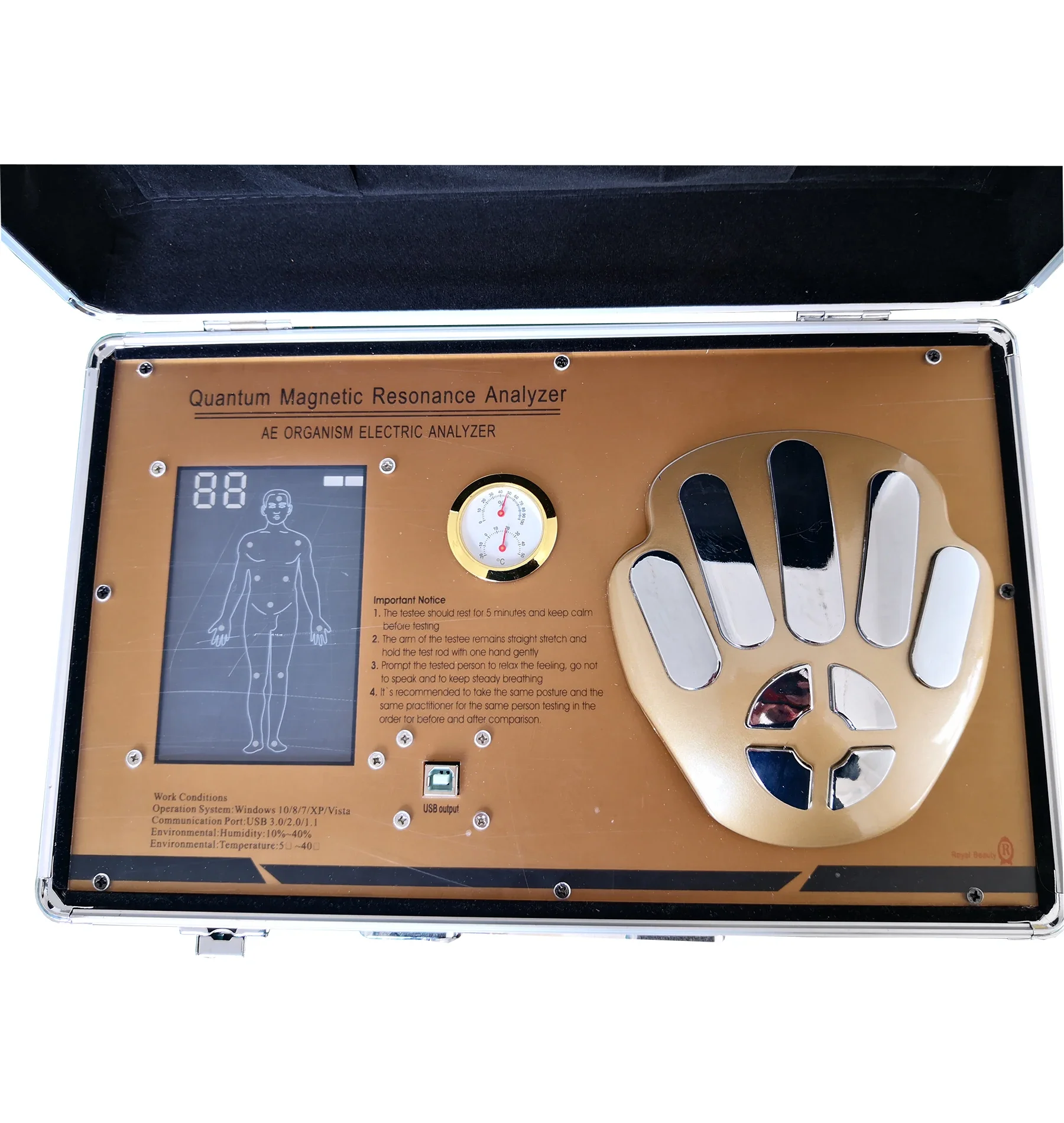 Free Software Download Quantum Resonance Magnetic Body Analyzer New Generation Human Health Diagnostic Testing Device