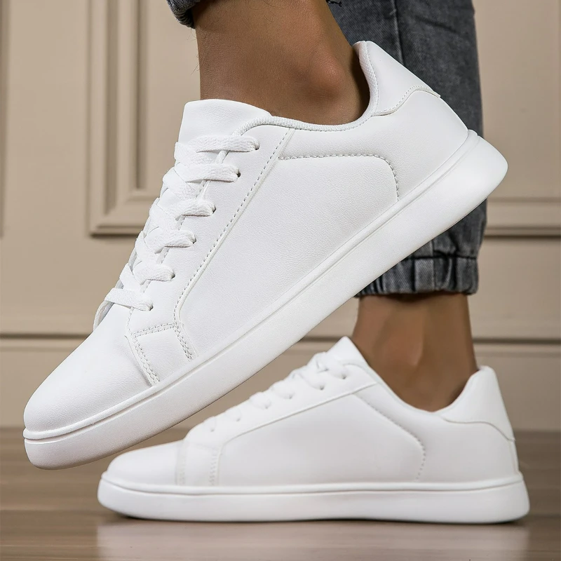 

Спортивные кроссовки для пар, водонепроницаемые легкие кеды для скейтбординга, мужские и женские, нескользящие, удобные, белые, для прогулок