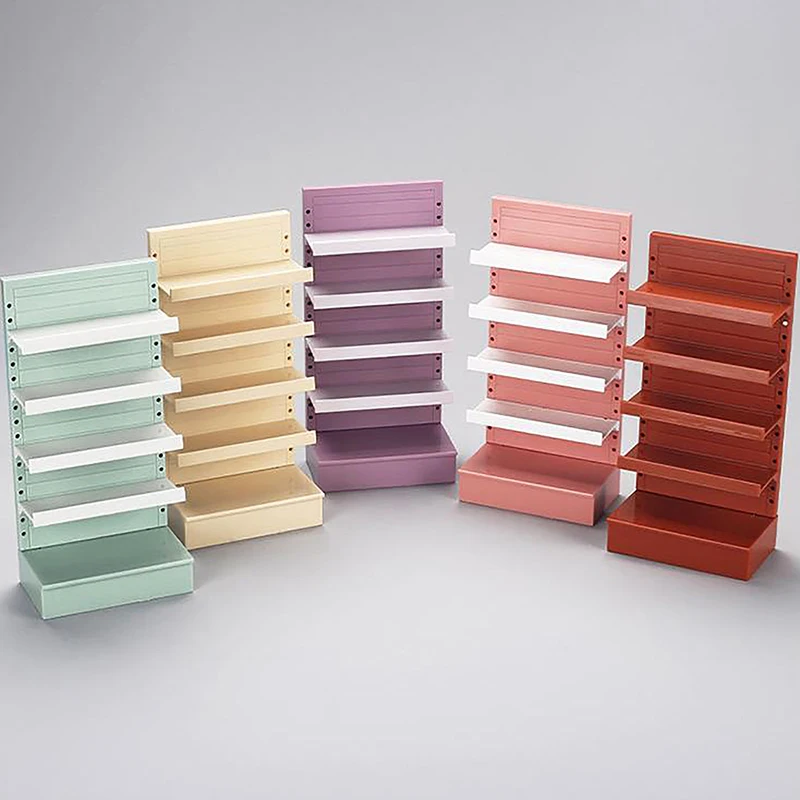 1/12 Dollhouse supermercato espositore casa delle bambole simulato Snack Cabinet casa delle bambole accessori per mobili in miniatura