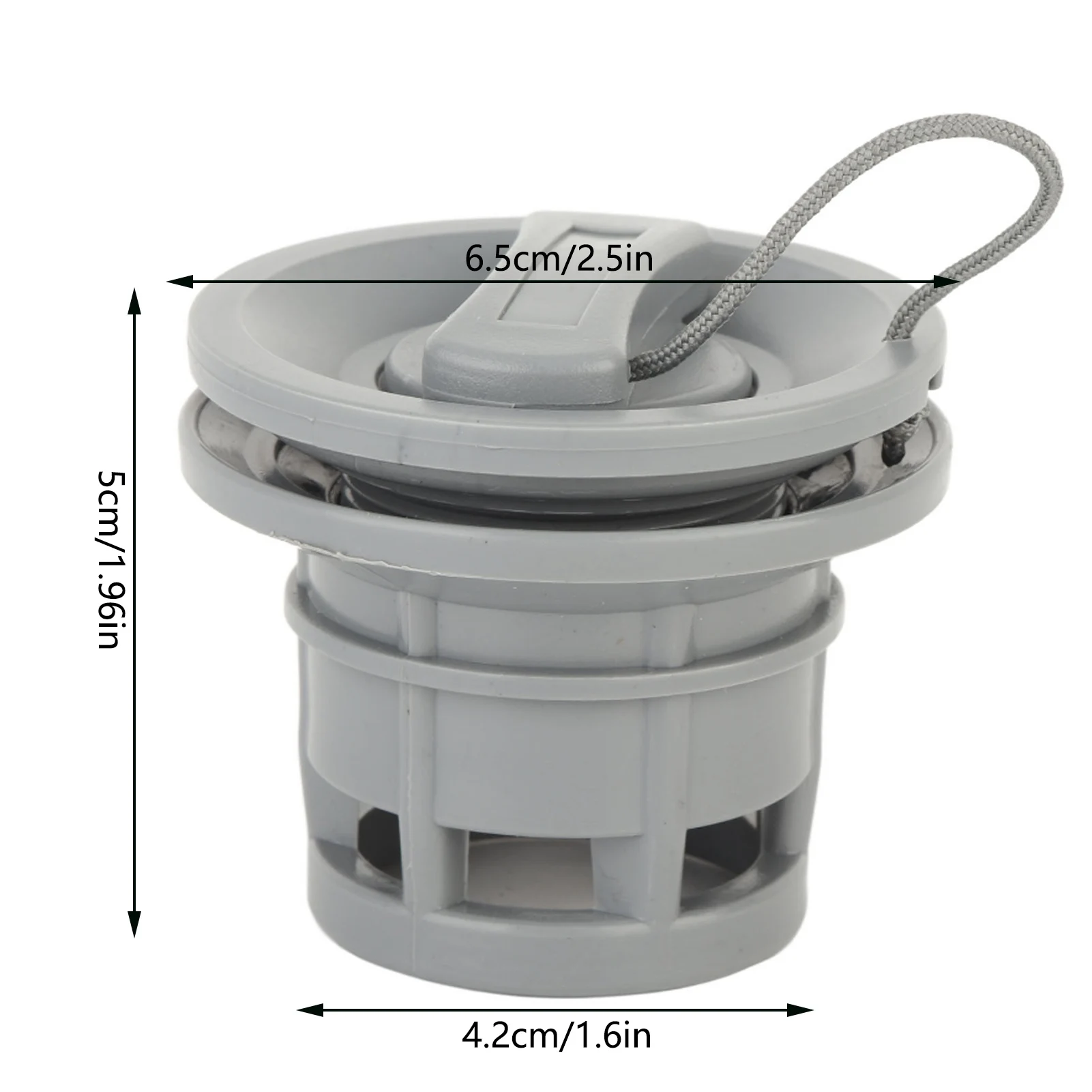 PVC Air Gas Valve  Replacement 8 Hole Air Valve for Inflatable Boat Dinghy Kayak Canoe Kayak Valve Replacement