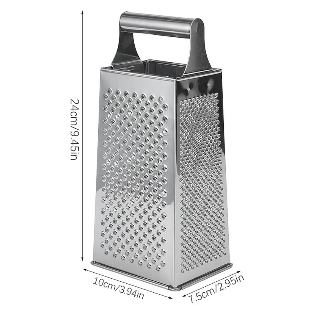 Convenient 4 In 1 Stainless Steel Grater Cooking Utensils Multifunctional Four-Sided Shredders Fruit Vegetable Cutter Fruit 6