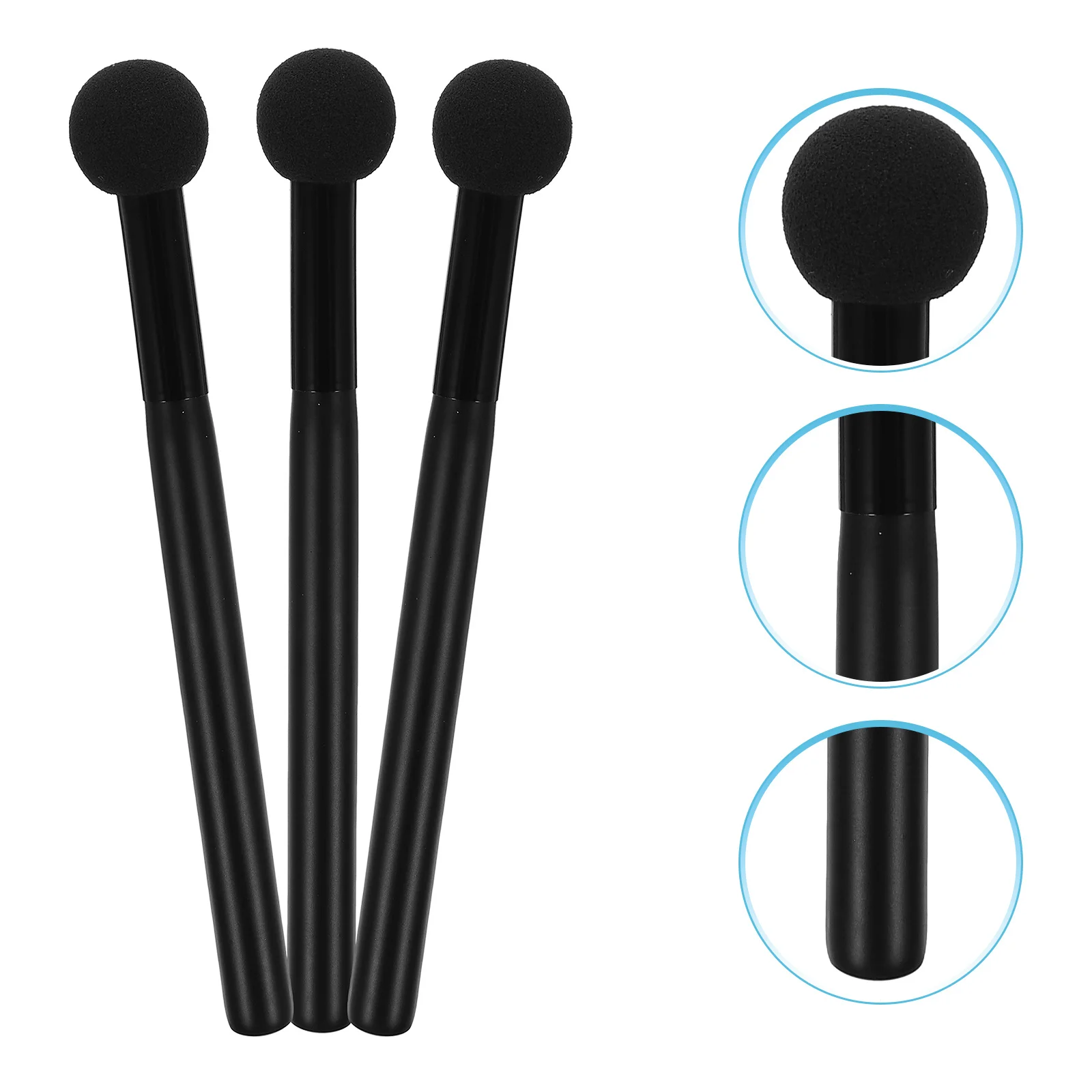 3Pcs Lipstick Makeup Brushes Professional Concealer Blending Brush Multi Function Smudge for Women Makeup Face Lip