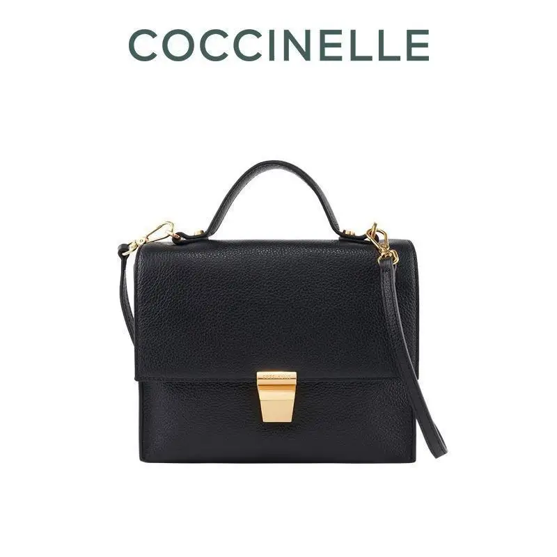 COCCINELLE-Bolso de mano de marca de diseñador de lujo para mujer, bolso cruzado de hombro de gran capacidad, a la moda