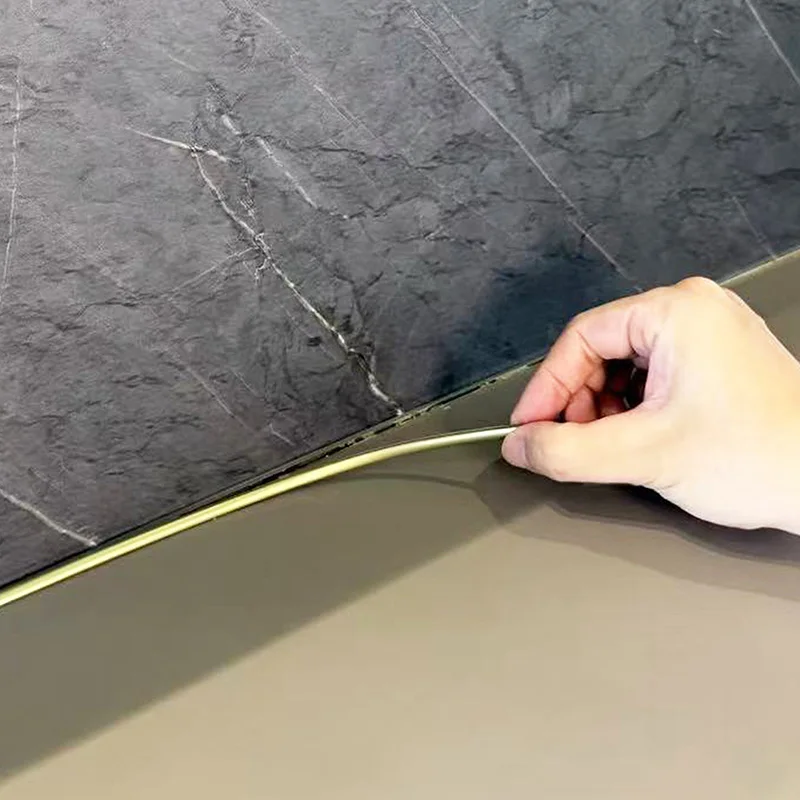 3M Triangular Corner Stickers Self-adhesive Wall Corner Decorative Strips Matte Edge Strips Wall Joints Wall Tiles Decorative