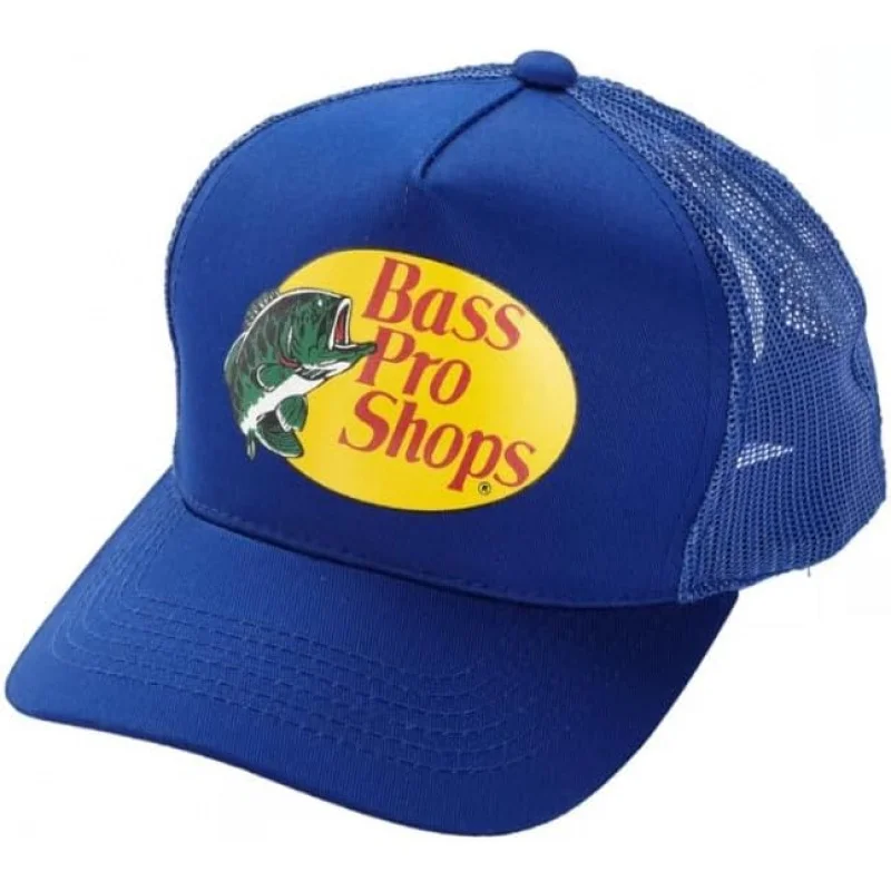 

Bass Pro Authentic Shop Truck Hats Men and Women Wear Blue Baseball Hats