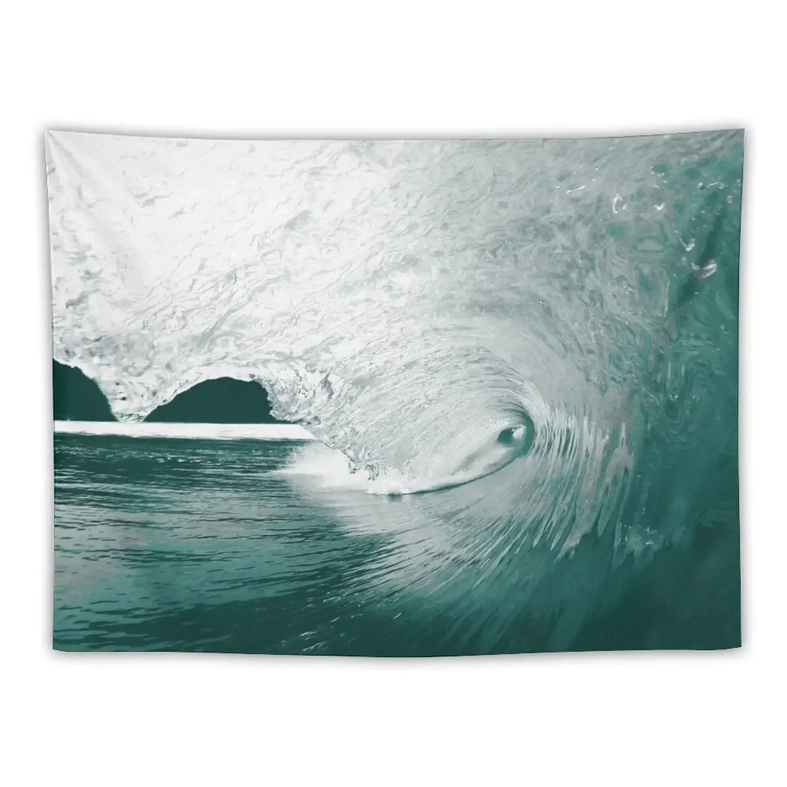 

Tube Wave Tapestry Wall Decor Hanging Wallpaper Bedroom Tapestry