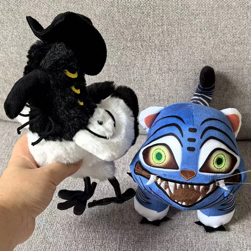 

Huntrix KPop Demon Hunters Rumi Mira Zoey saja boy pulsh tiger furry fursuit Cosplay Costumes accession jirai kei cool Halloween